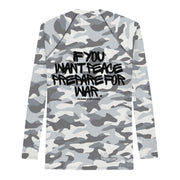 Humble Ranked Rashguard V2(White Camo)