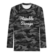 Humble Ranked Rashguard V2(Black Camo)